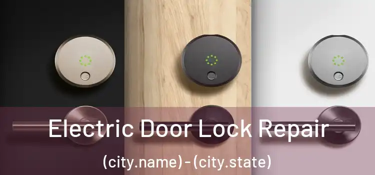 Electric Door Lock Repair (city.name) - (city.state)
