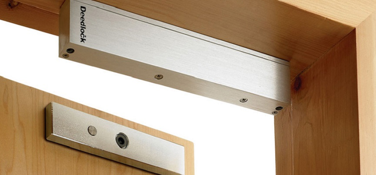 Magnetic lock installation Woodcrest